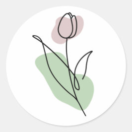 Vloerlijn Ronde Sticker