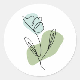 Vloerlijn Ronde Sticker