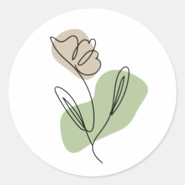 Vloerlijn Ronde Sticker