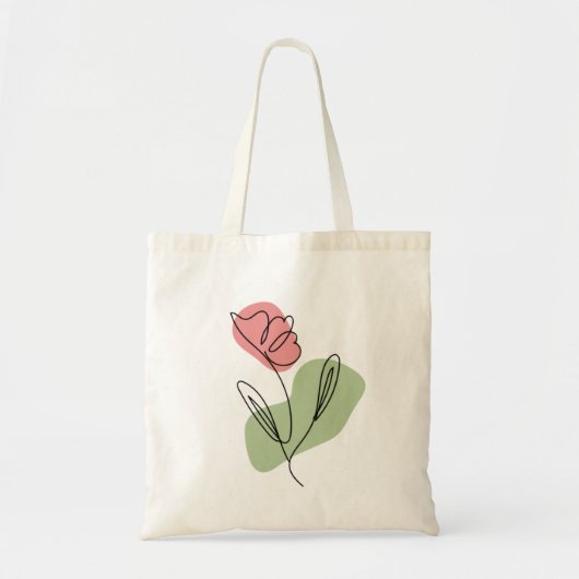 Vloerlijn Tote Bag (Voorkant)