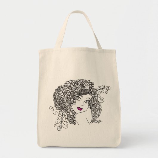 Vloermaiden Tote Bag (Voorkant)