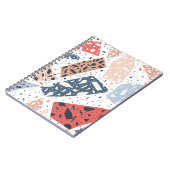 vloermarmer van de Terrazzo, naadloos met de hand Notitieboek (Linkerzijde)