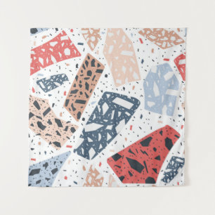 vloermarmer van de Terrazzo, naadloos met de hand  Wandkleed