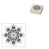 Vloermolen, silhouette, kunststempel 	rubberstempel (Gestempeld)