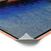 Vloerpark en Dangozaka Slope in Sendagi Poster (Hoek)