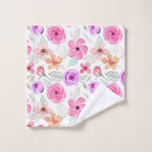 Vloerpatroon Bad Handdoek (Wasdoekje)