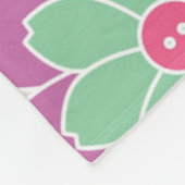 Vloerpatroon Fleece Deken (Hoek)