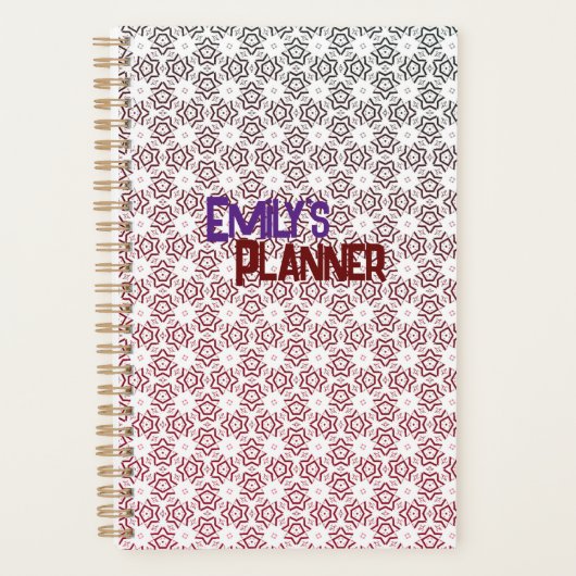 Vloerpatroon naadloze planner (Voorkant)