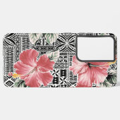 Vloerpatroon Samsung Galaxy Hoesje (Linkerkant)