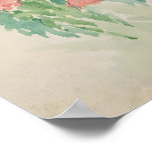 Vloertuin door Theodore Earl Butler Poster (Hoek)