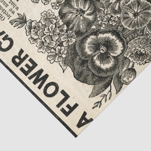 Vloertuin Ephemera Ontmantelingsvaartuig Tissuepapier (Detail)