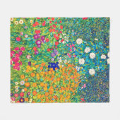 Vloertuin, Gustav Klimt Fleece Deken (Voorkant (Horizontaal))