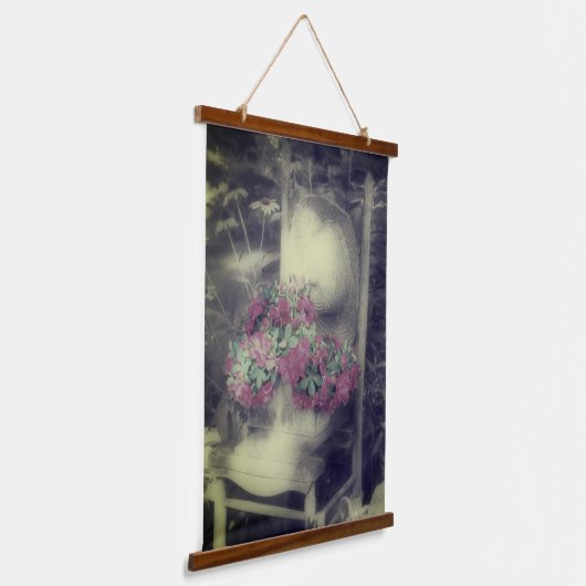 Vloertuinbouw gedeeltelijke kleur hangend wandkleed (Gebogen)