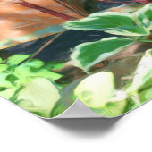 Vloertuinbouwolie Poster (Hoek)