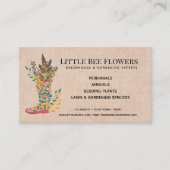 Vloertuindienst Visitekaartje (Voorkant)