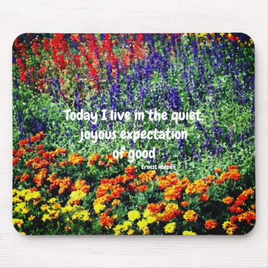 Vloertuinen Inspirerend goedheid Citaat Muismat (Voorkant)