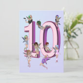 Vloervaarzen 10e uitnodiging van de partij van de (Staand voorkant)