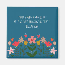 Vloervelden Blauwgroen Magneet