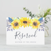 Vloervelden "Gereserveerd" Weddenschap (Staand voorkant)