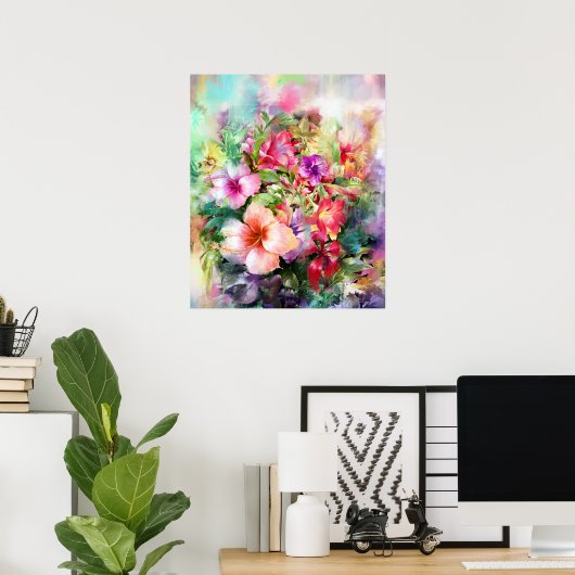 Vloerverf Poster (Thuiskantoor)