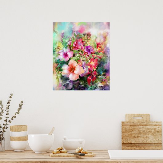 Vloerverf Poster (Keuken)