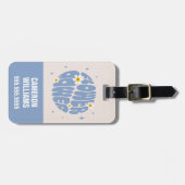 Vloervermogensslogan Bagagelabel (Voorkant horizontaal)