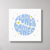 Vloervermogensslogan Canvas Afdruk (Voorkant)
