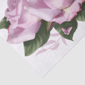 Vloervlies van lavendel, geverfd, wit Roos Tissuepapier (Detail)