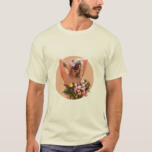 Vloervrouw T-shirt (Voorkant)