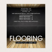 Vloerwoudspecialist Visitekaartjes (Buitenkant ongevouwen)