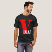 Vlone | schattig ontwerp t-shirt (Voorkant volledig)