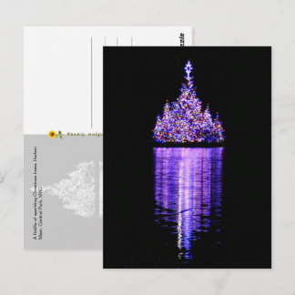 Vloot van Kerstbomen, NYC - Briefkaart