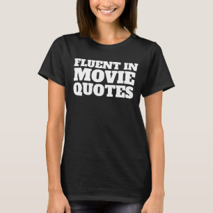 VLOT IN FILM CITATEN FUNNY T-SHIRTS TEES