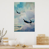 Vlucht 19 - Het Verloren Squadron Poster (Keuken)