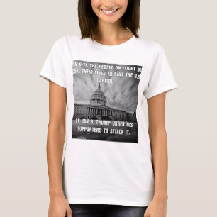 Vlucht 93 redde het Capitool. Trump heeft het aang T-shirt