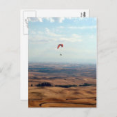 Vlucht over de paleis briefkaart (Voorkant / Achterkant)