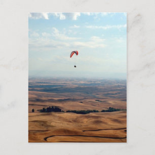 Vlucht over de paleis briefkaart
