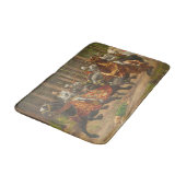 Vlucht van Charles de Stoute te paard Badmat (Gekanteld)