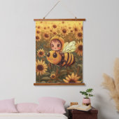 Vlucht van de Bumblebee Rider Hangend Wandkleed (Slaapkamer)