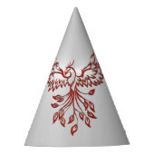 Vlucht van een Phoenix Silver Feesthoedjes (Voorkant)