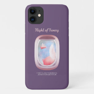 Vlucht van Fancy-Waar Varkens vliegen Hoesje-Mate  iPhone 11 Hoesje