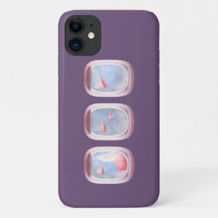 Vlucht van Fancy-Waar Varkens vliegen Hoesje-Mate iPhone 11 Hoesje