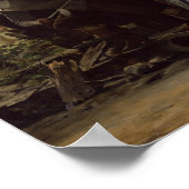 Vlucht van Henrietta-Maria Frankrijk, koningin van Poster (Hoek)