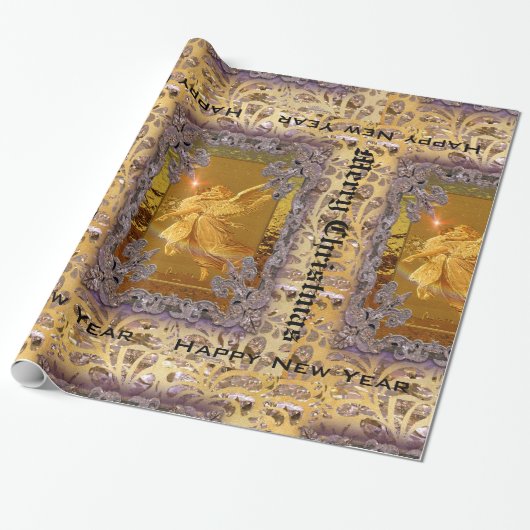 Vlucht van het kind cadeaupapier (Uitgerold)