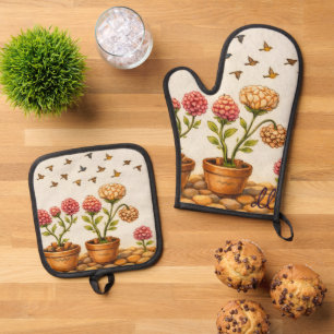 Vlucht van Hoop Ovenwant & Pannenlap Set