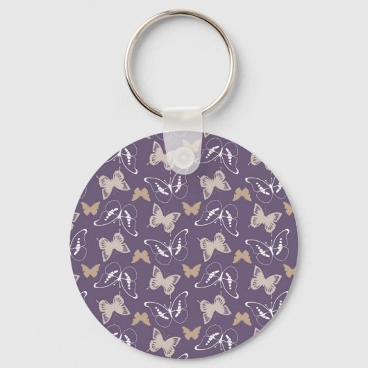 Vlucht van vlinders sleutelhanger (Voorkant)
