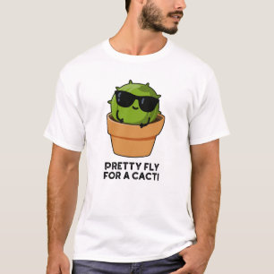  vlucht voor een Cacti Funny Cactus Pun T-shirt