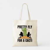  vlucht voor een Cacti Tote Bag (Achterkant)