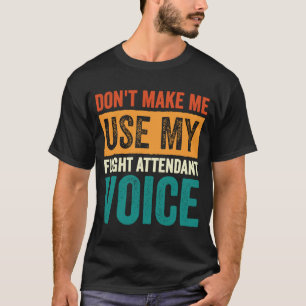 Vluchtbegeleider laat me mijn vlucht niet gebruike t-shirt