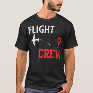 Vluchtbemanning Verjaardagsfeest Vliegtuig Piloot T-shirt